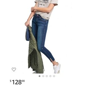 Anthropologie |  Pilcro Midrise Skinny Ankle Jeans